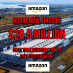 Morrow County Oregon resident testing well water contaminated by nitrates near Amazon data center